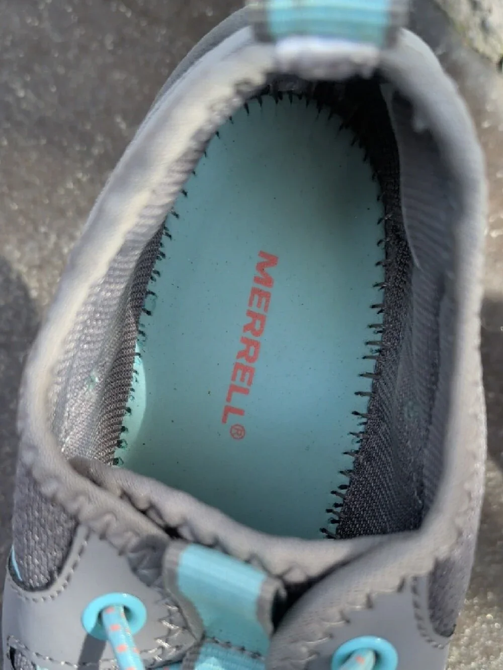 Merrell Youth Gray Slip-On Water Shoe with Aqua Insole